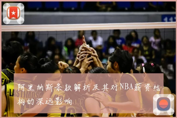 阿里纳斯条款解析及其对NBA薪资结构的深远影响