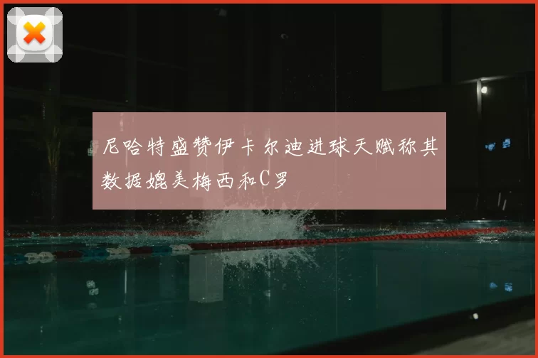 尼哈特盛赞伊卡尔迪进球天赋称其数据媲美梅西和C罗